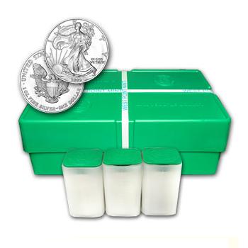 2021美國鷹揚銀幣(1箱)(全新，未流通)  